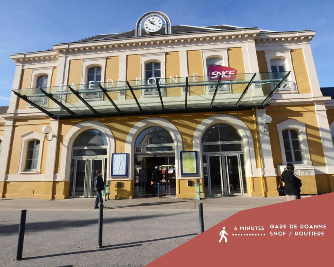 Artgrey * Ideal Pro * Roanne Secteur Gare Et Rue Pietonnes Extérieur photo